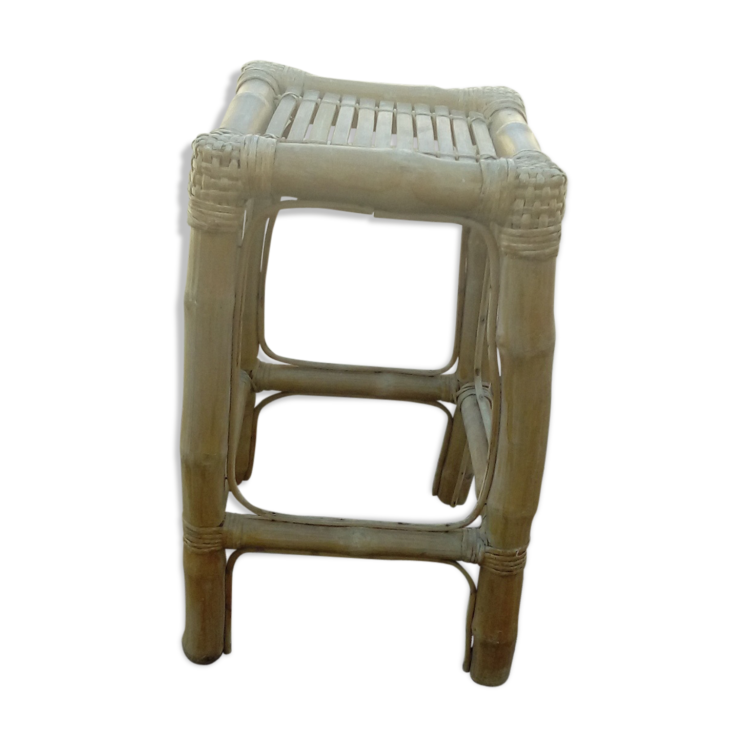 High stool bamboo