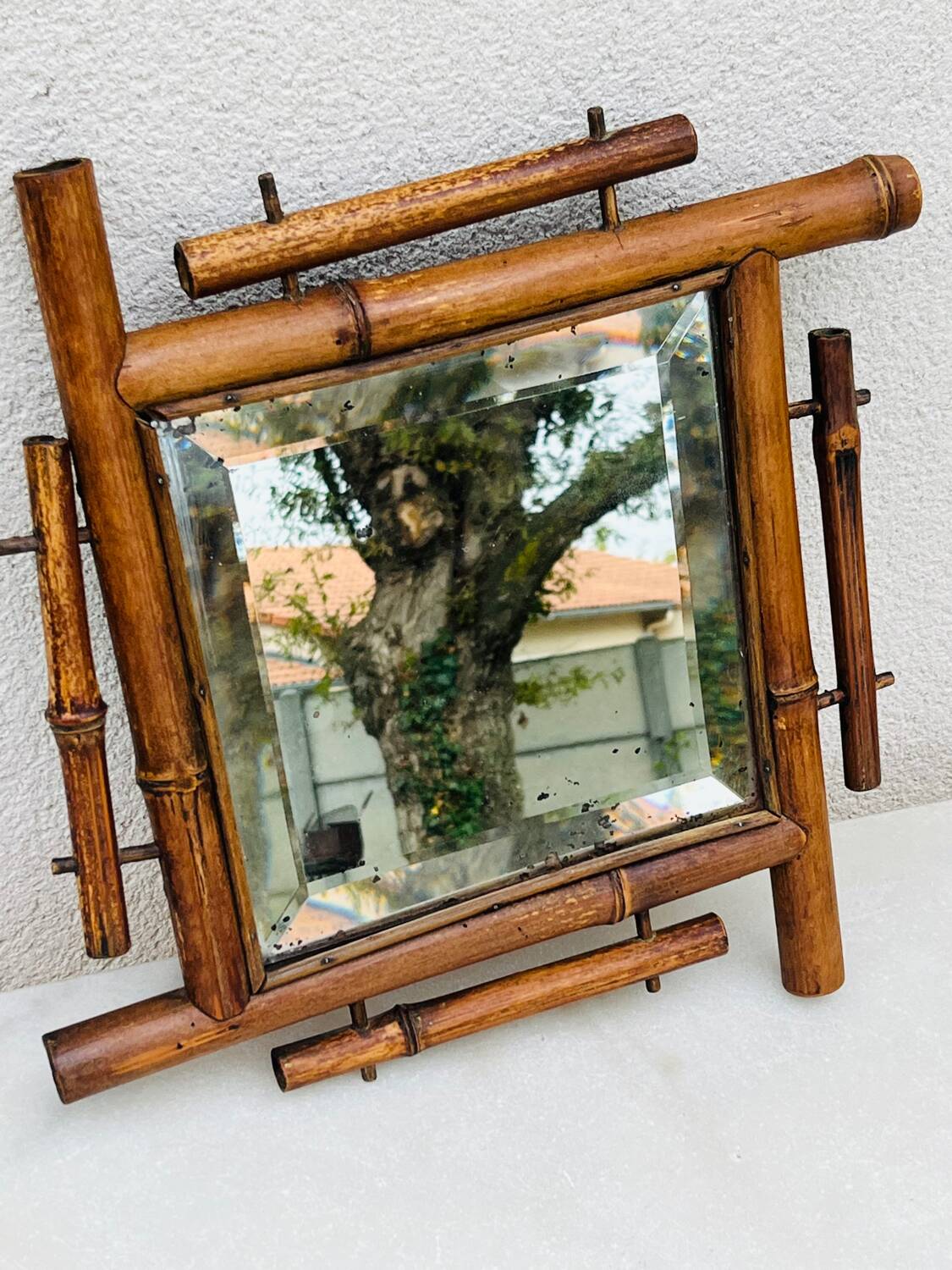 Bamboo mirror