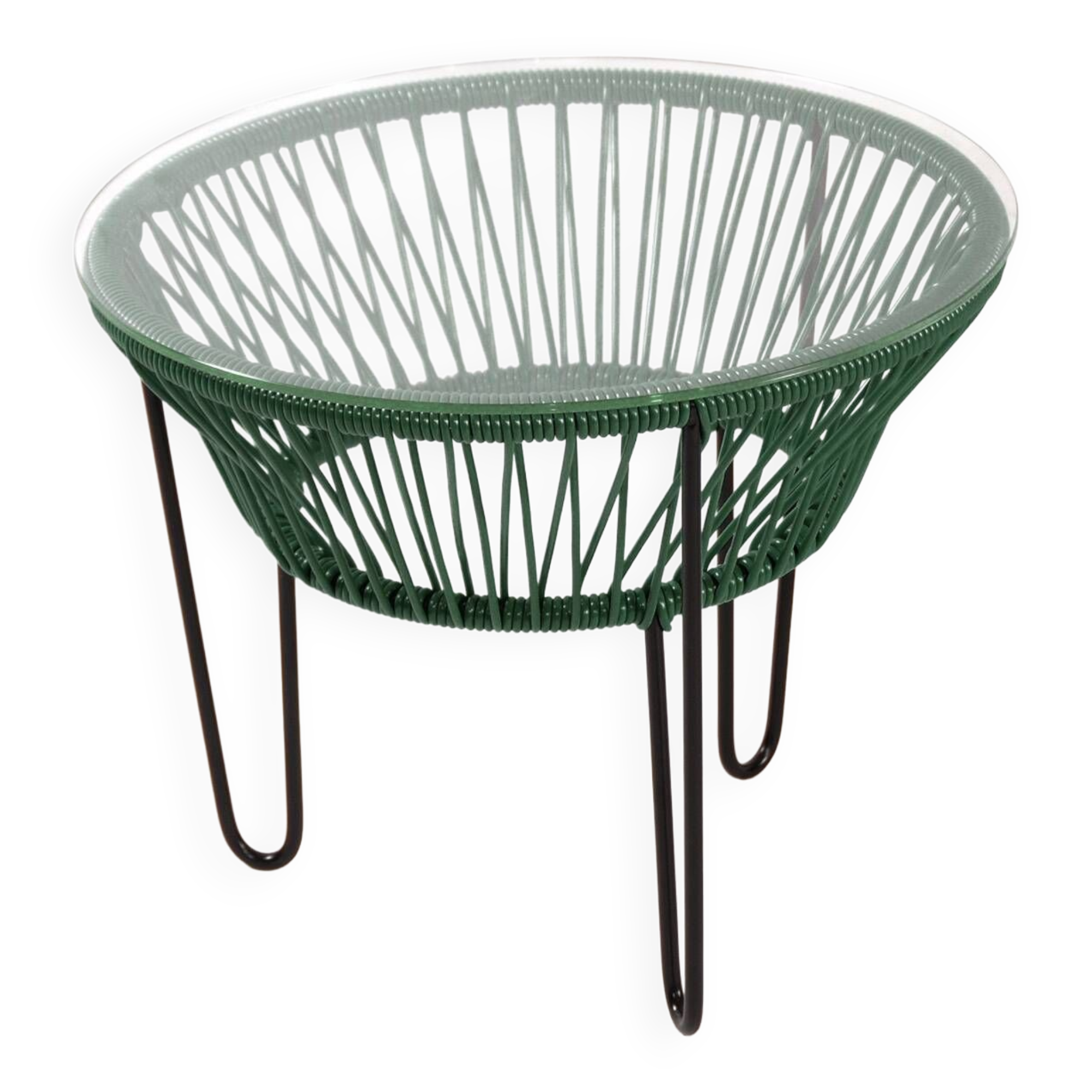 Toca sage green coffee table