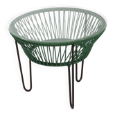 Table basse toca vert sauge