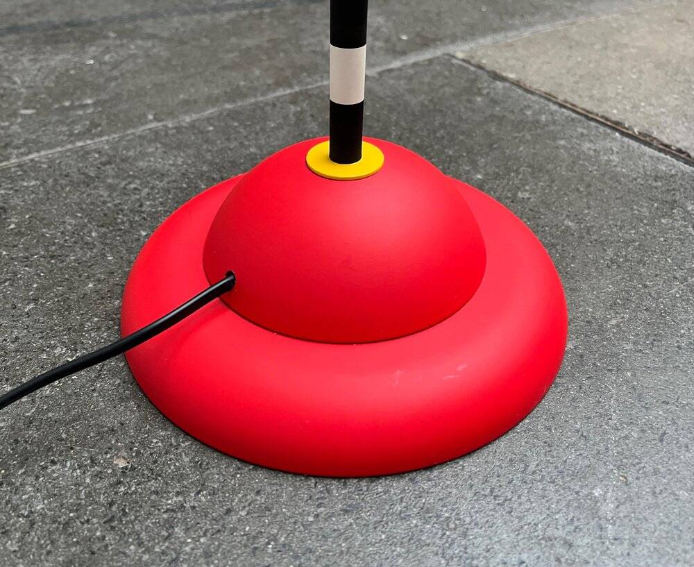 French vintage floor lamp by Olivier Villatte, 1980s.