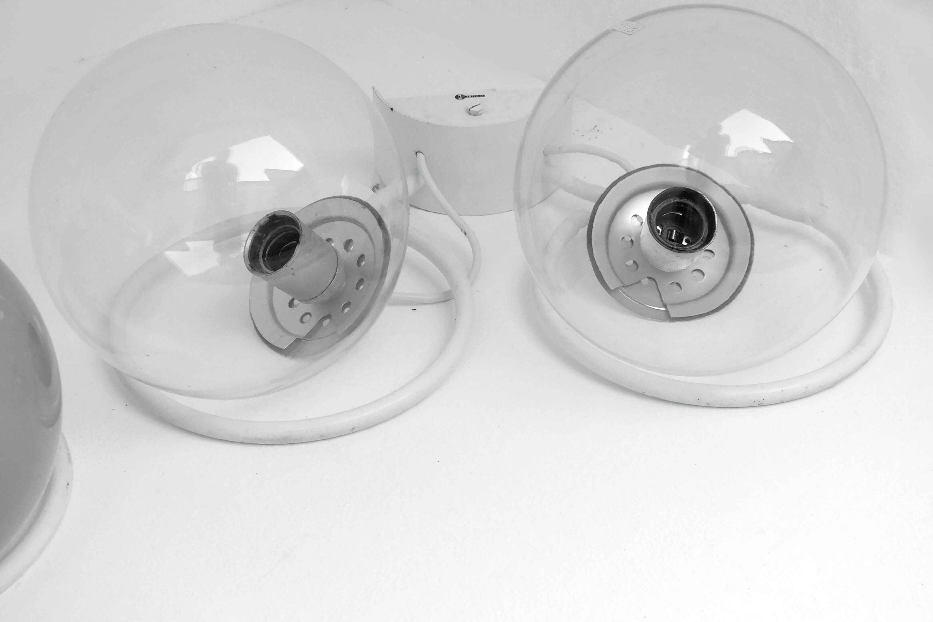 Set two wall lamps 327/2 Gino Sarfatti design Arteluce Italy, 1959