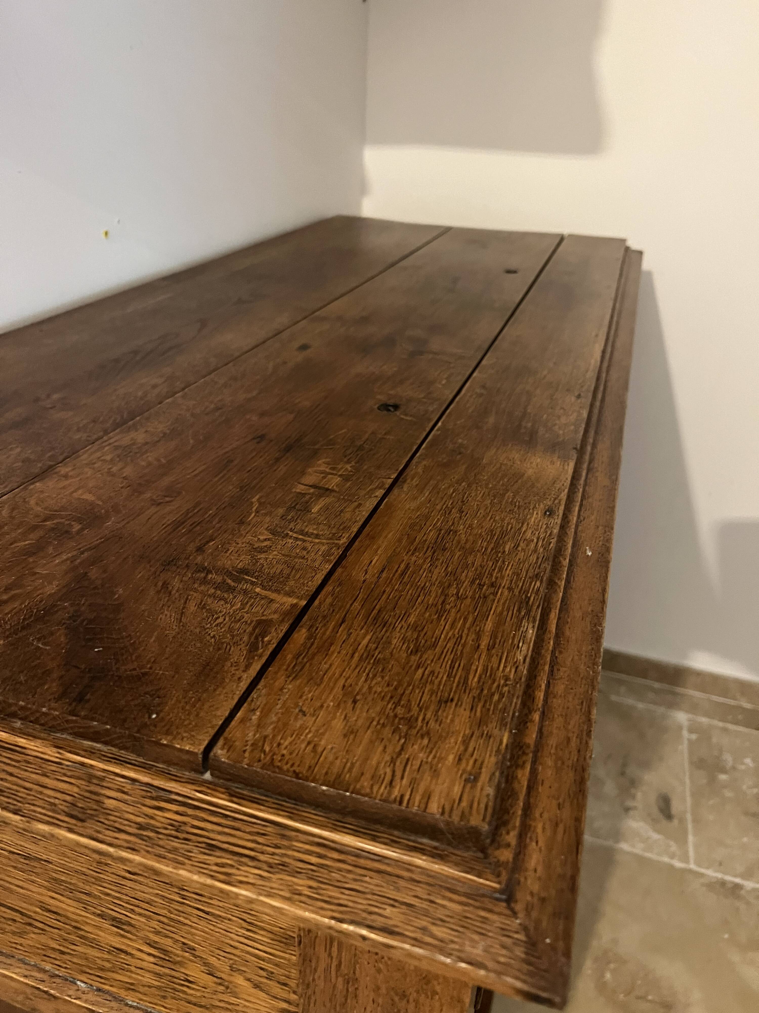 Buffet 18th century louis xiii magnificent wooden storage cabinet