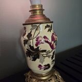 Numbered porcelain lamp base