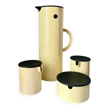 Vintage Set of EM77 Vacuum Jugs and thermos by Erik Magnussen for Stelton