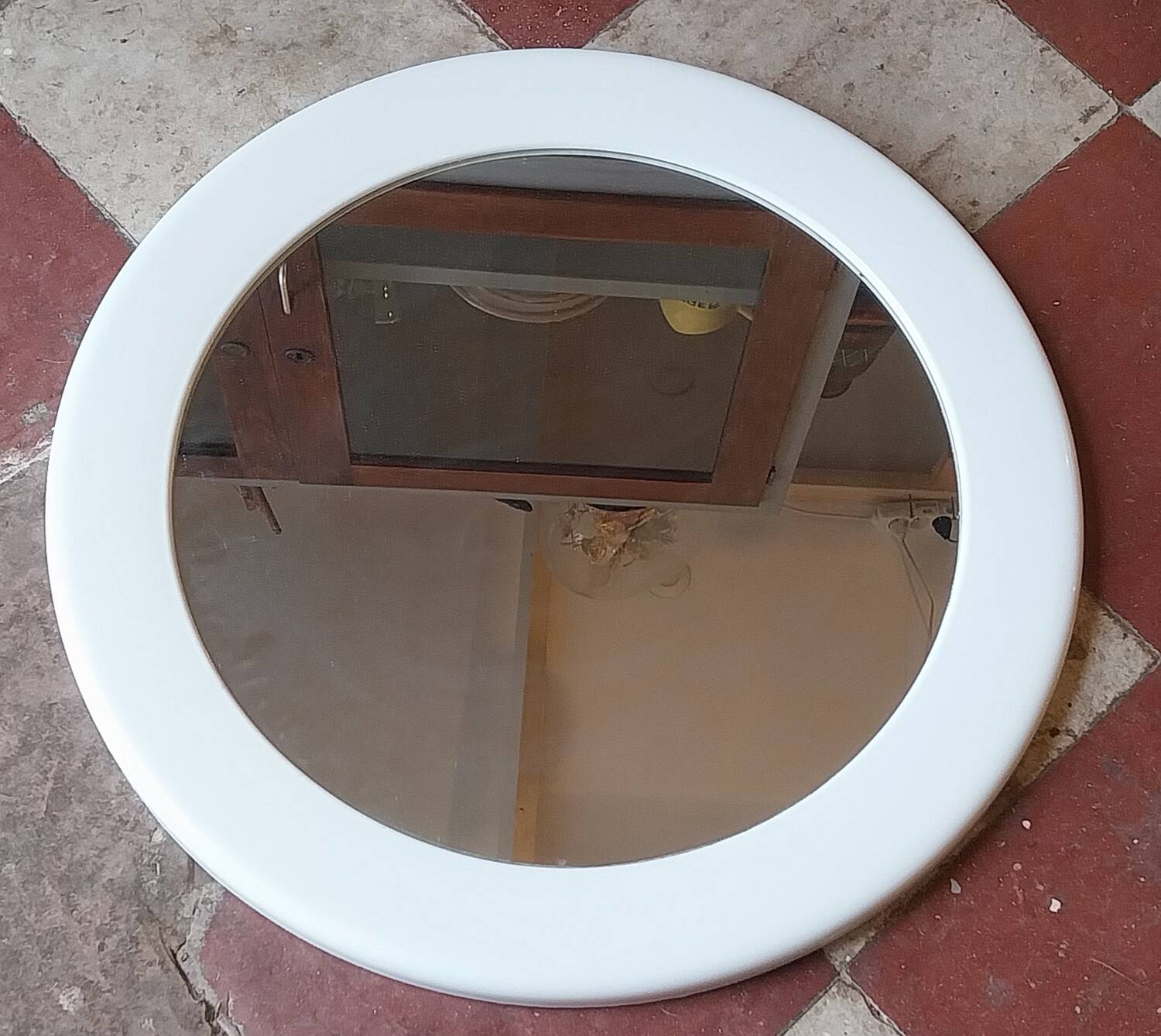 Miroir rond Syla années 70
