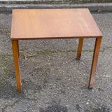 Rectangular Scandinavian coffee table in wood