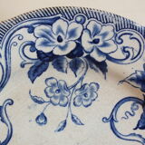 6 Creil and Montereau dessert plates Flora service