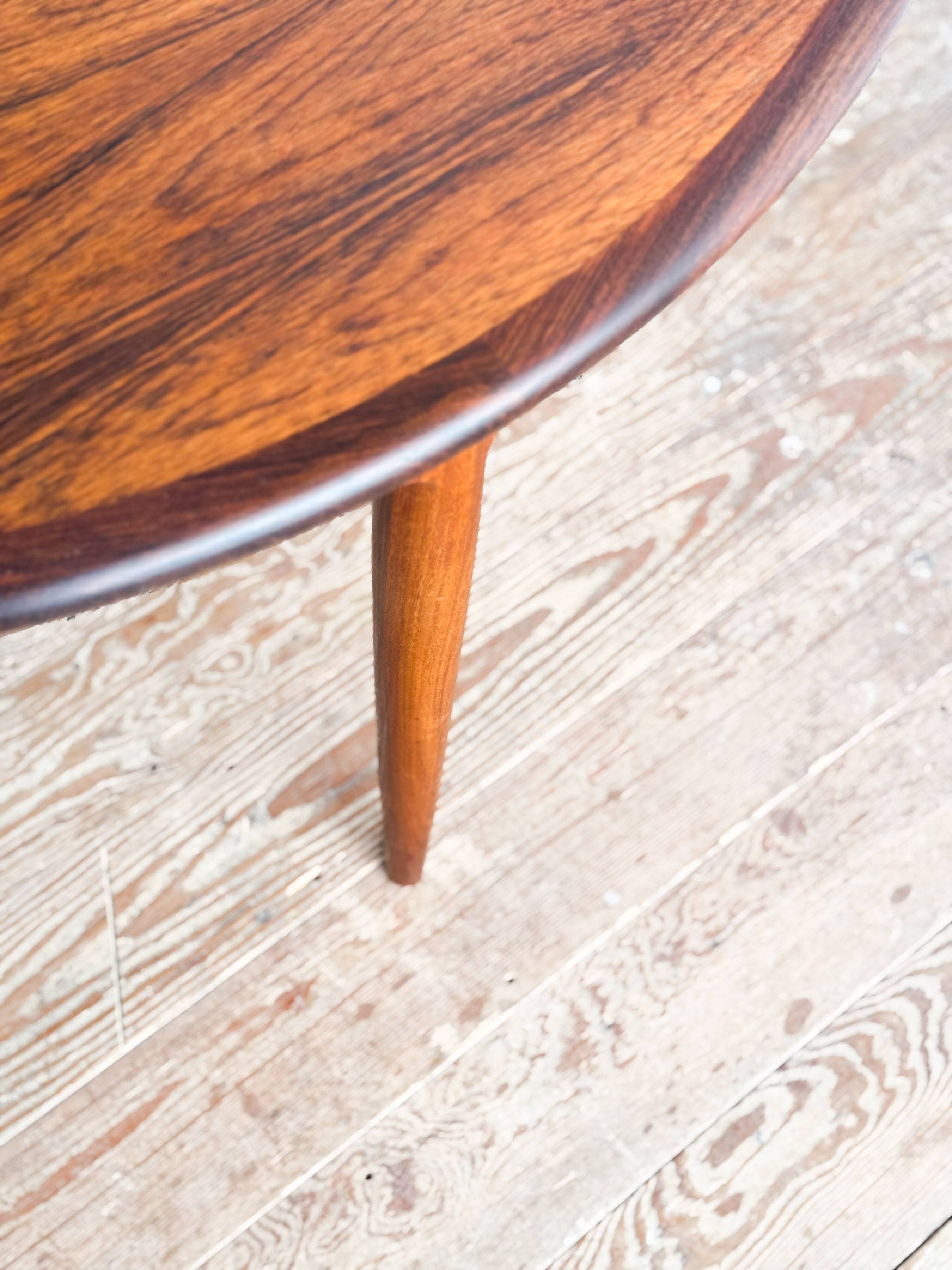 Table à manger danoise Mid-Century Modern en palissandre, Niels O. Møller