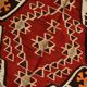 159x249Cm Soft Orange and Red Vintage Kilim Rug, Bohemian Kilim Rug