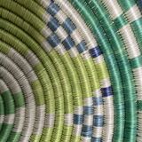 African spiral fruit basket