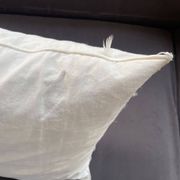 Coussin Pierre Frey Paris 40x40 laine brodée – garnissage plumes