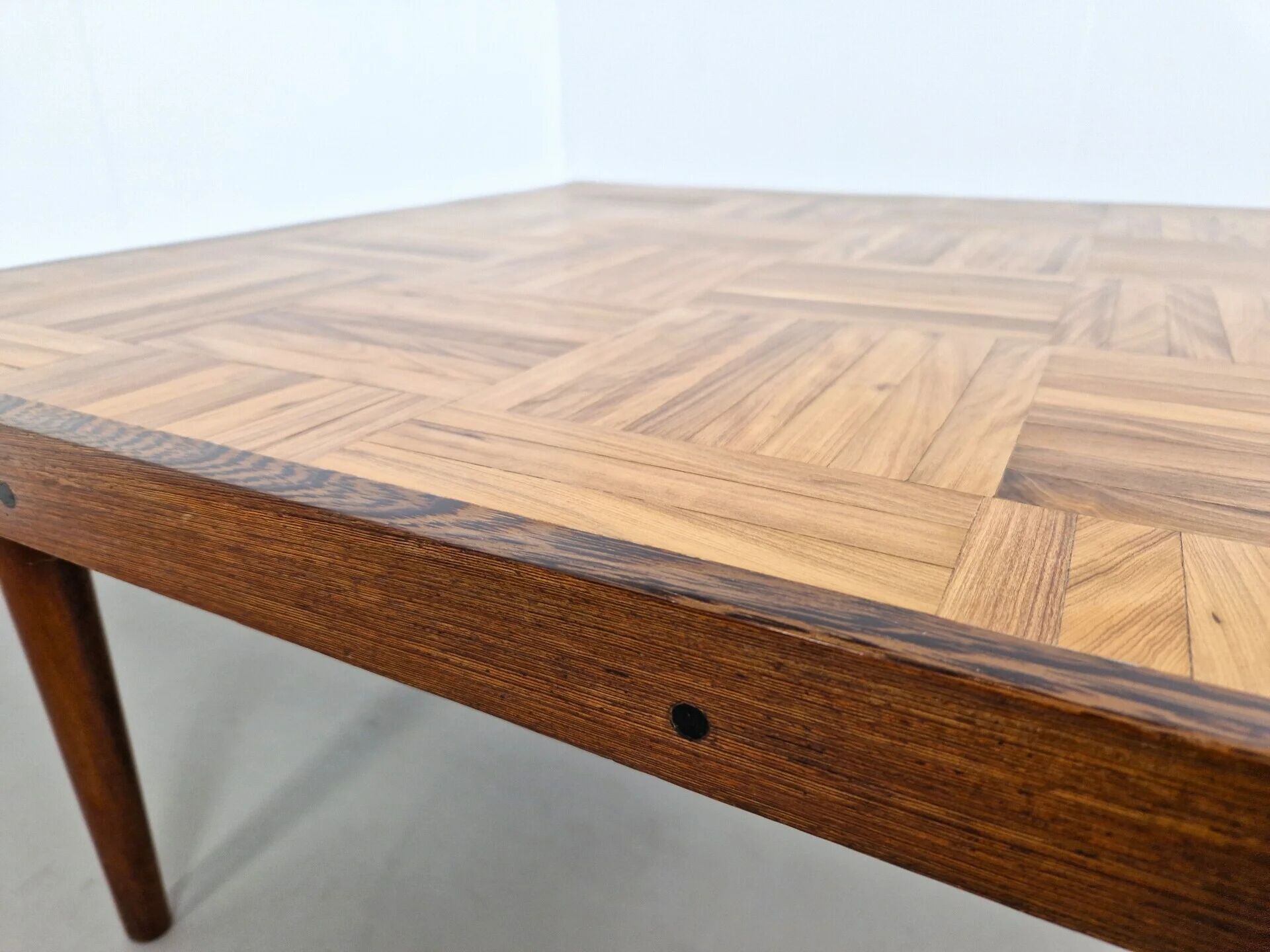 Mid-century parquet coffee table | 1960s