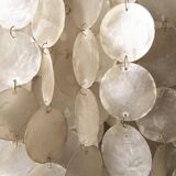 Verner Panton mother-of-pearl chandelier