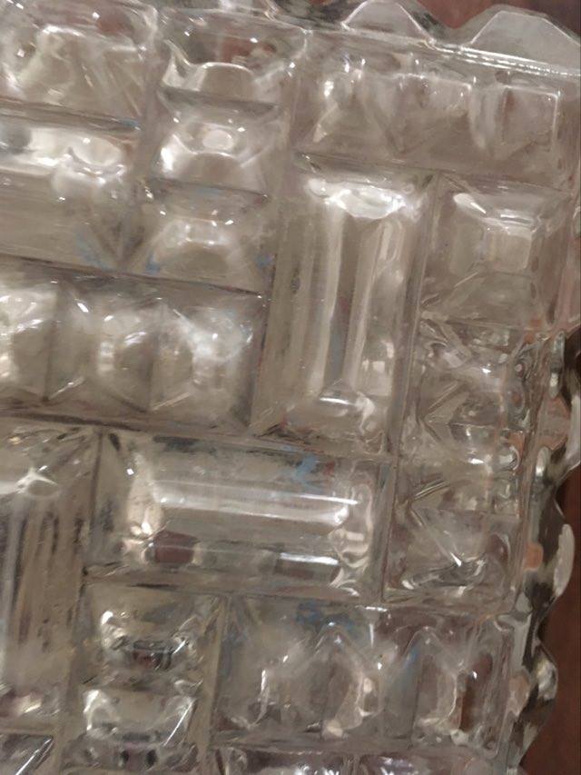 Moulded glass ceiling