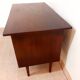 Vintage dark wood desk 50s 60s