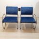 Bauhaus style armchairs from the 80s