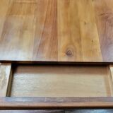 Art Deco period dining table in blond mahogany circa 1950