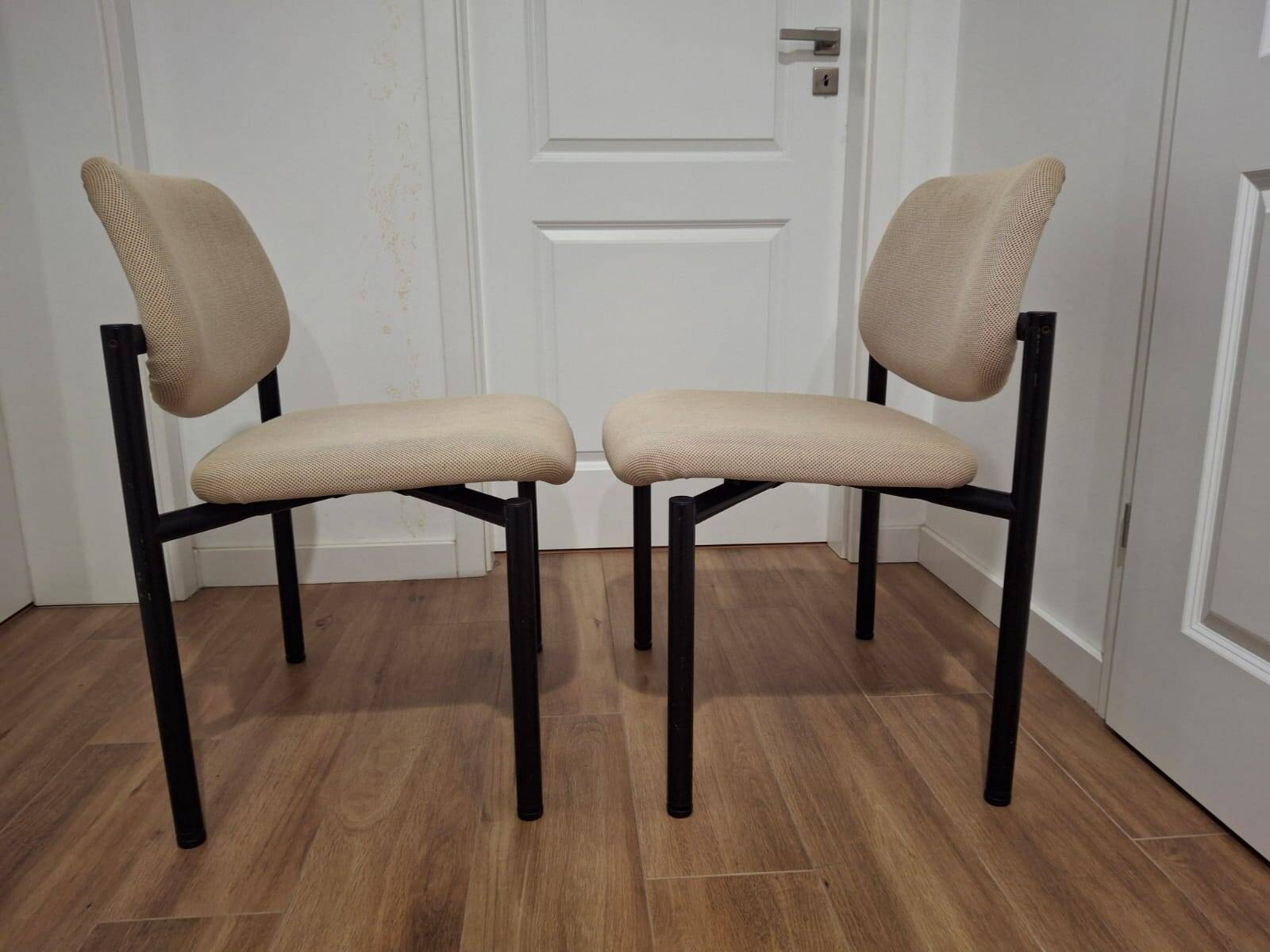 Pair of Martin Stoll Chairs, Switzerland, 1980s