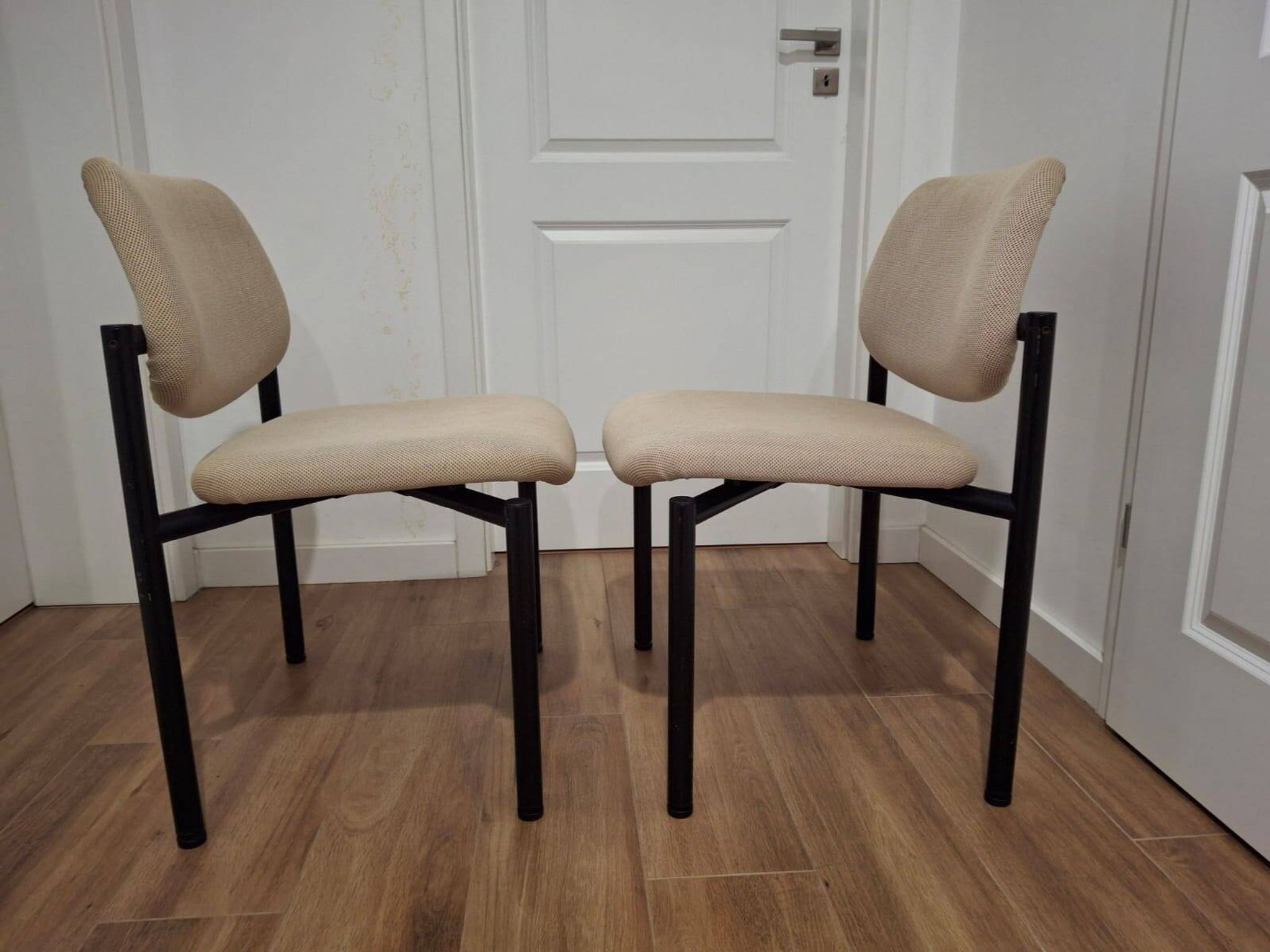 Pair of Martin Stoll Chairs, Switzerland, 1980s