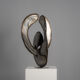 Abstract stainless steel sculpture by Lea Goodman, United Kingdom, 1980s