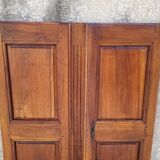 Pair of cabinet doors to make a closet