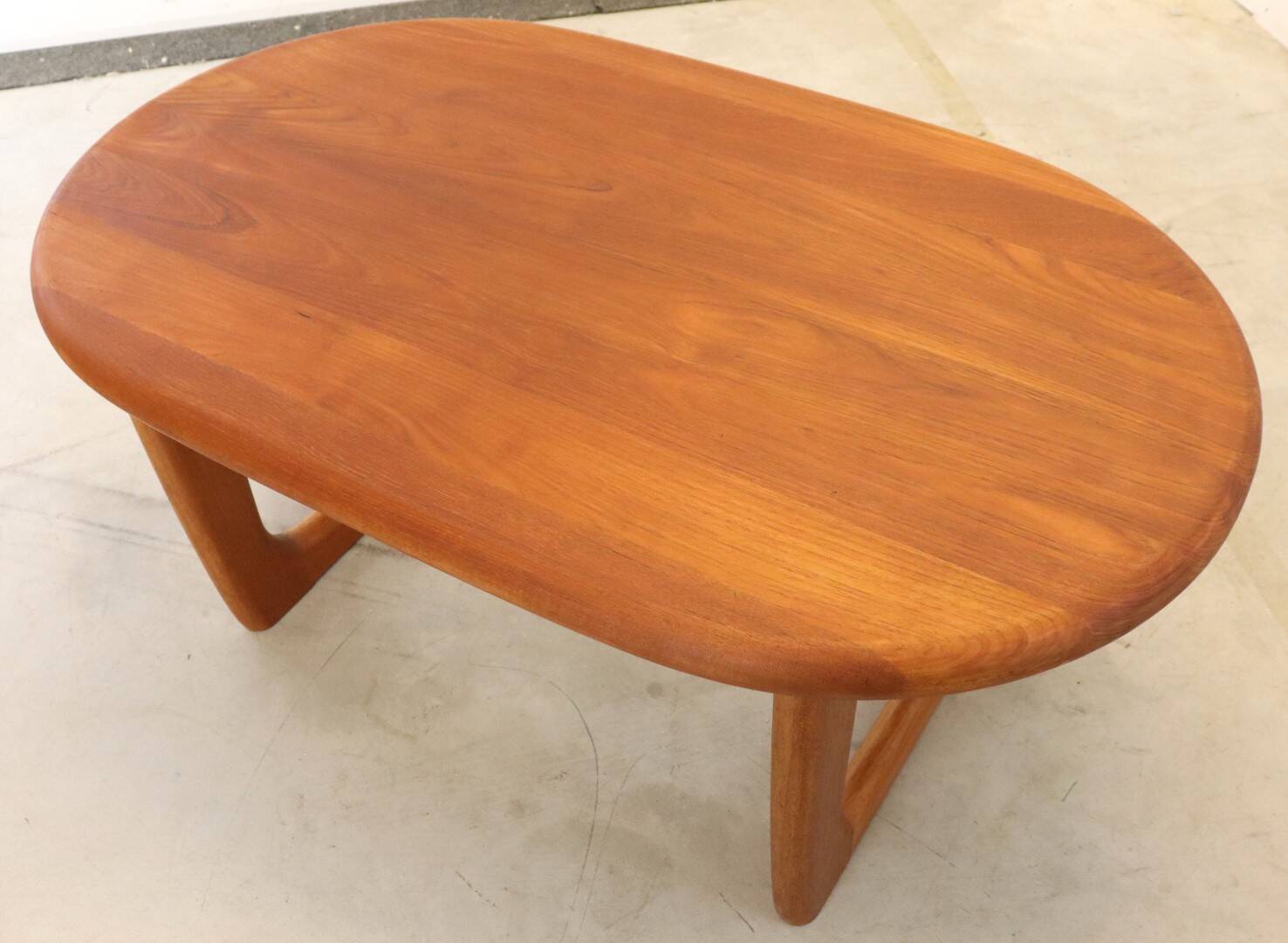 Holstebro vintage deense teak salontafel 'Oksby'