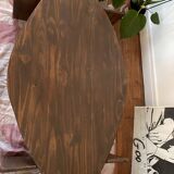 Oval coffee table
