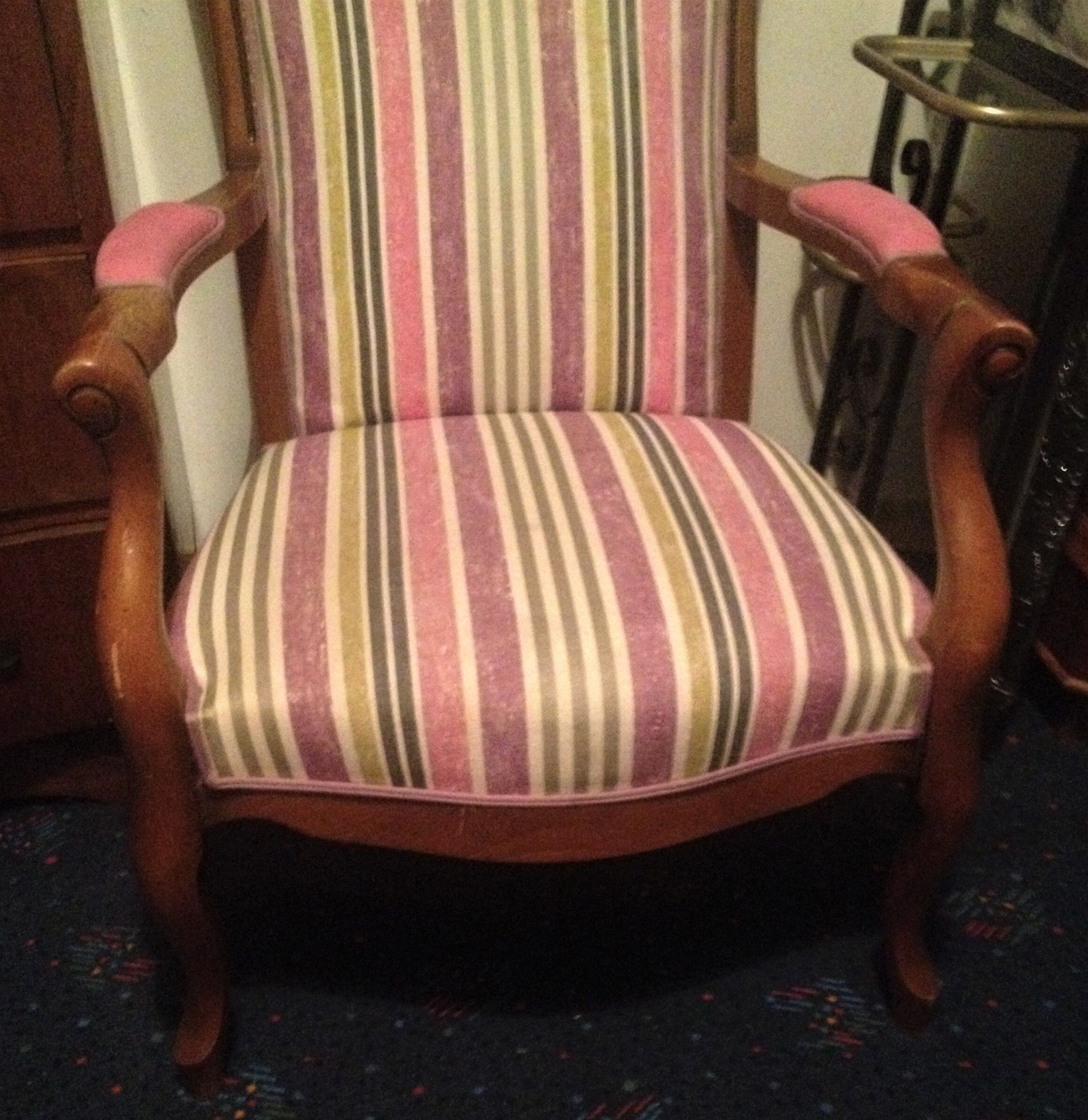 Relooked Voltaire armchair