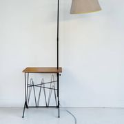 Lampadaire liseuse tablette 1950