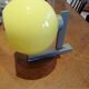 Lita yellow opaline wall sconce 1970