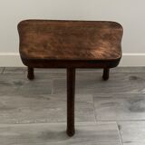 Wooden tripod stool