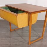 Norwegian teak and leather designer, 1960