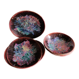 6 Morvan ceramic plates