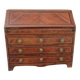 Commode toscane ancienne, époque Louis XVI, fin XVIIIe siècle, placage de n