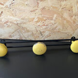 Vintage metal coat rack