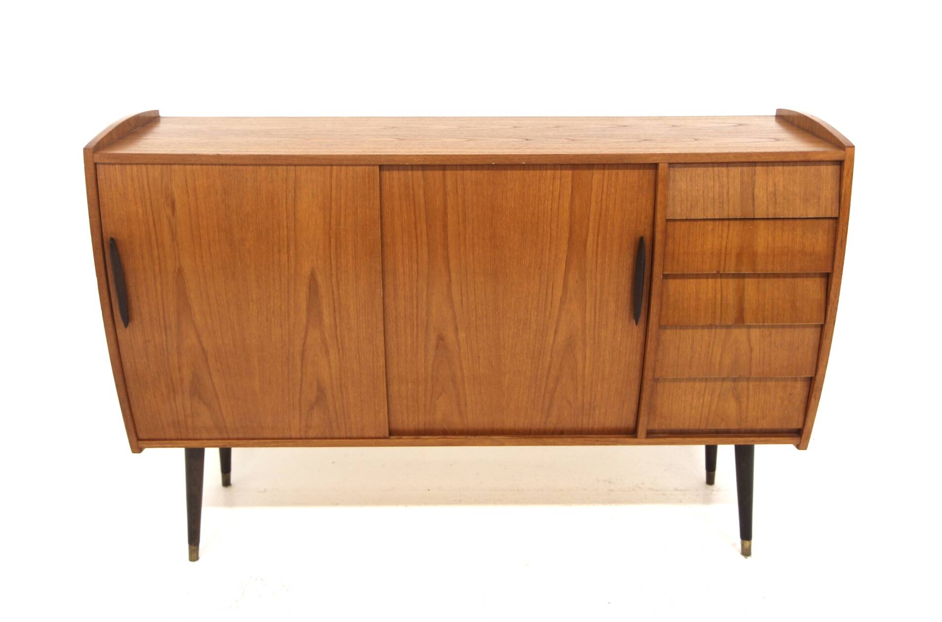 Enfilade scandinave "Roulette" en teck, Möbel-Ikea, Suède, 1960