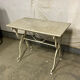 White marble bistro table
