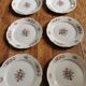 Vintage flat plates Digoin, Colbert