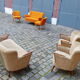 Set 1 1 Scandinavian sofa couch chairs Danish 50s 60s