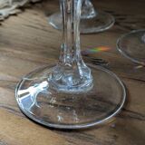 Crystal footed glasses
