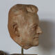 Buste d’artiste terracotta Nereo Quagliato 1970