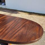 Vintage Baumann Scandinavian oval table - 1960s