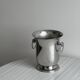 Antique silver-plated metal champagne bucket