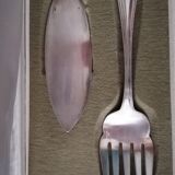Christofle cake service cutlery set