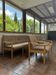Vintage Wooden Seating Area / Sofa / Armchair