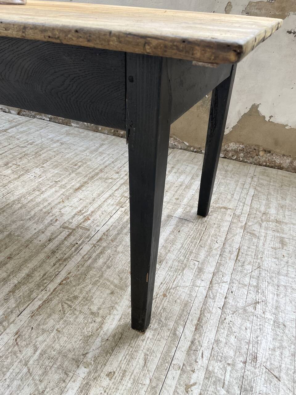2m pine and oak farmhouse table