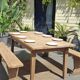 Table de ferme et ses 2 bancs