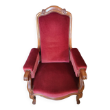 Authentic Voltaire reclining armchair in very good condition
