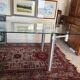 extendable glass table